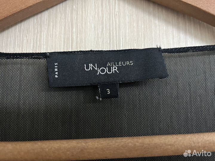 Блузка накидка для платья декольте M-L