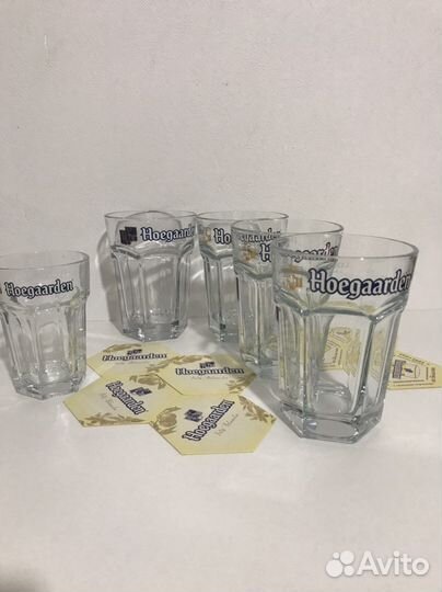 Пивные бокалы hoegaarden 0,5
