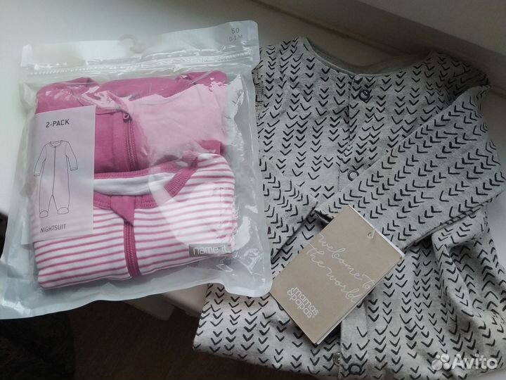 Слипы на кроху 50-56 см