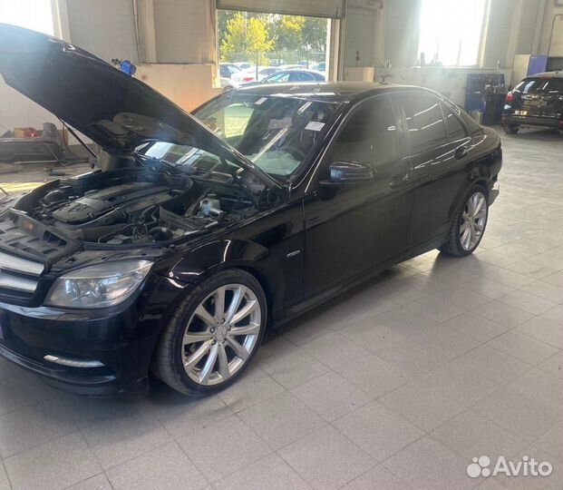 Mercedes-Benz C-класс 1.8 AT, 2008, битый, 180 000 км