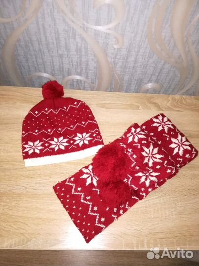 Комплект шапка и шарф Ostin