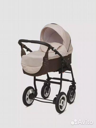 Коляска dream (BartPlast) 05 коричневый-бежевый