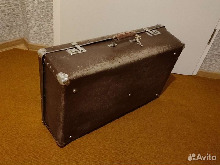 Чемодан фибровый ссср, ретро, 1972 г. в