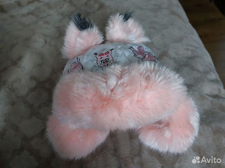 Шапочка для девочки зимняя