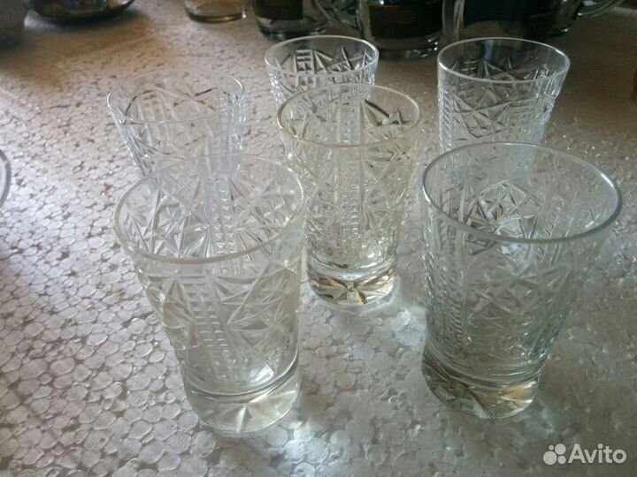 Продам рюмки, хрусталь