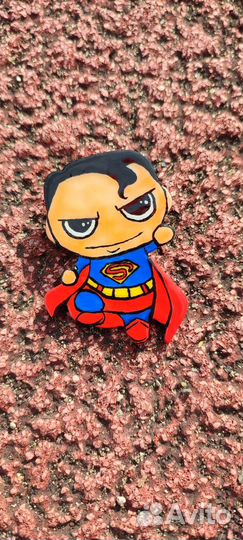 Значок ручная работа Супермен