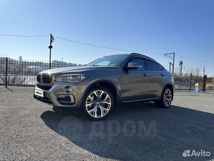 BMW X6 3.0 AT, 2017, 82 000 км