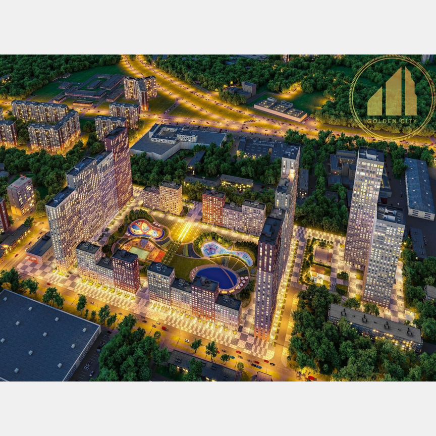 Квартира-студия, 28 м², 3/40 эт.