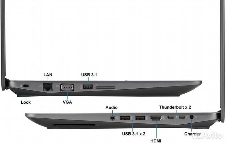 Ноутбук HP ZBook G3 (Рабочая станция)