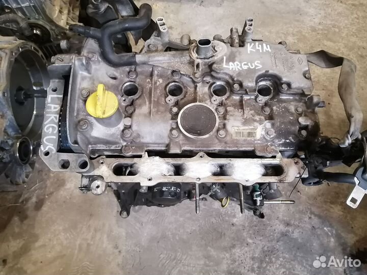 Двигатель K4M Рено Логан Лада Ларгус