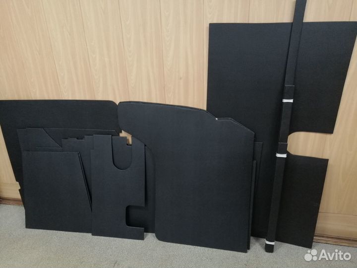 Обивка салона черная УАЗ 452 Буханка (комплект)