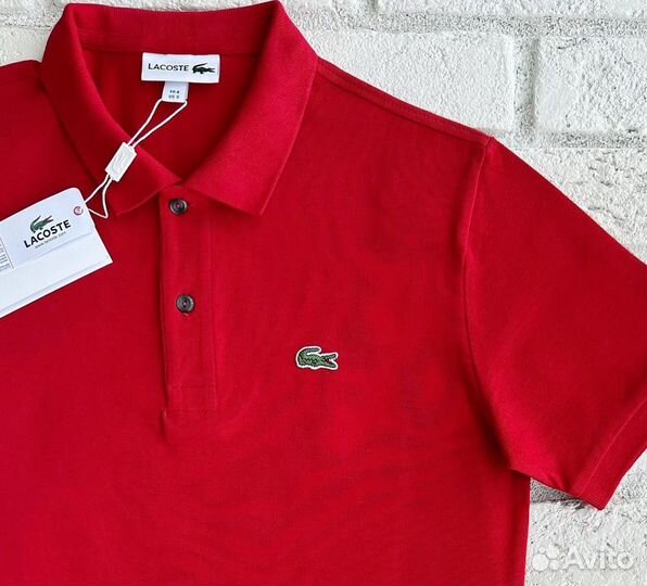 Мужское поло Lacoste