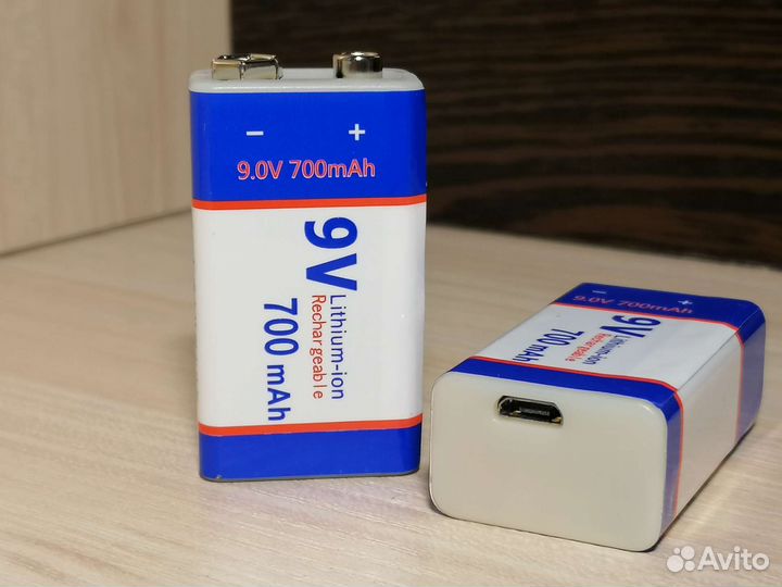 Аккумулятор Крона 9V 700mAh