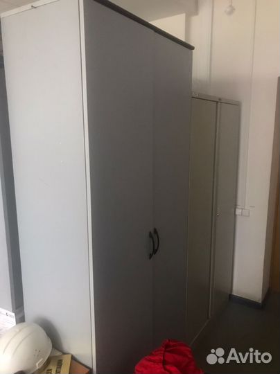 Шкаф для вверхней одежды серый ш770 х г580 х в2000