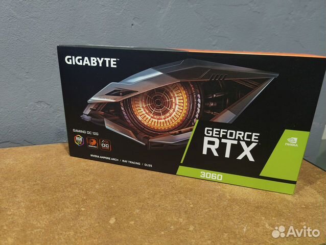 Видеокарта gigabyte GeForce RTX 3060 gaming OC 12G