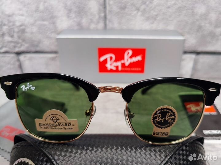 Солнцезащитные очки Ray Ban Стекло