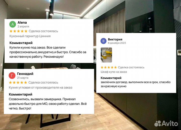 Кухни на заказ от производителя