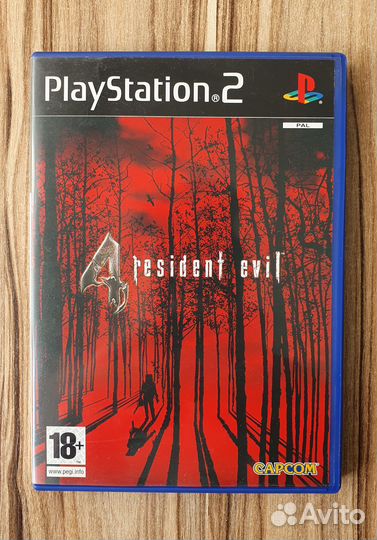 PS2 Resident Evil 4. Лицензия