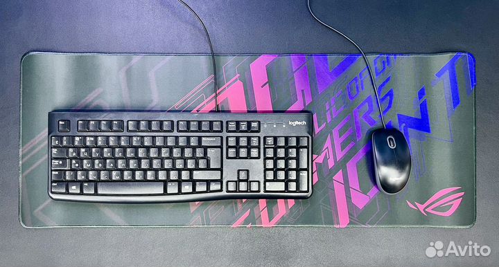 Игровой коврик для мыши большой 90*40 см