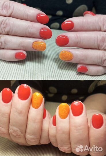 Маникюр с покрытием гель лак