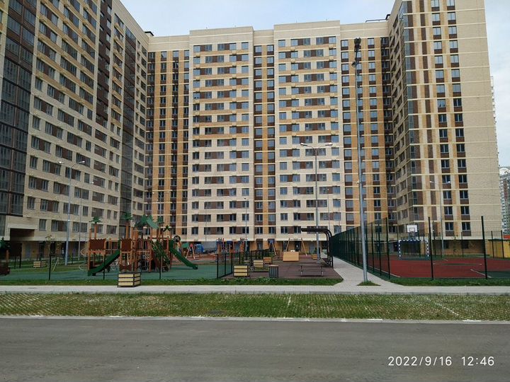 1-к. квартира, 48,7 м², 3/17 эт.