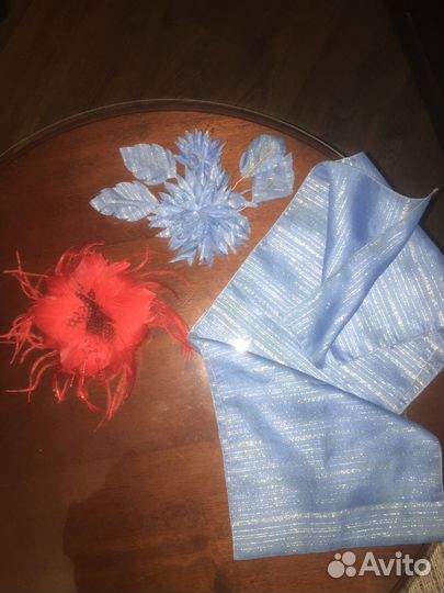 Цветы на платье