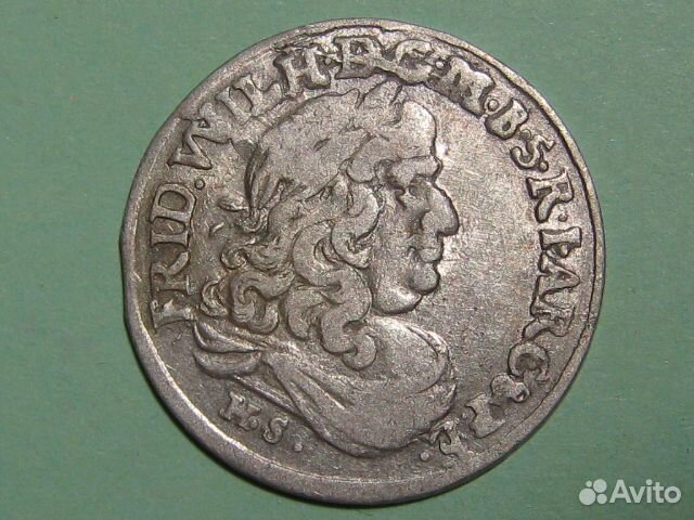 Монеты 6 грошей Бранденбург Пруссия Кёнигсберг