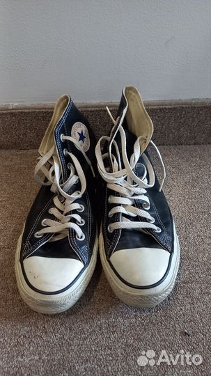 Кеды converse кожаные