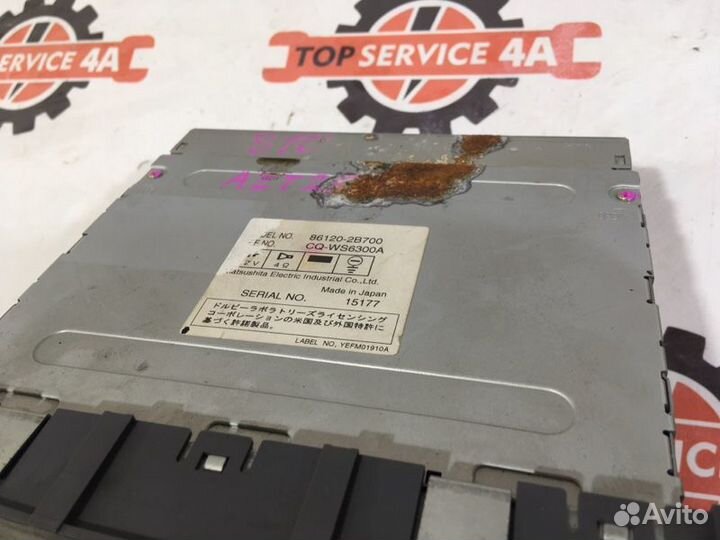 Магнитола Toyota Avensis ZZT251 1zzfe 2003