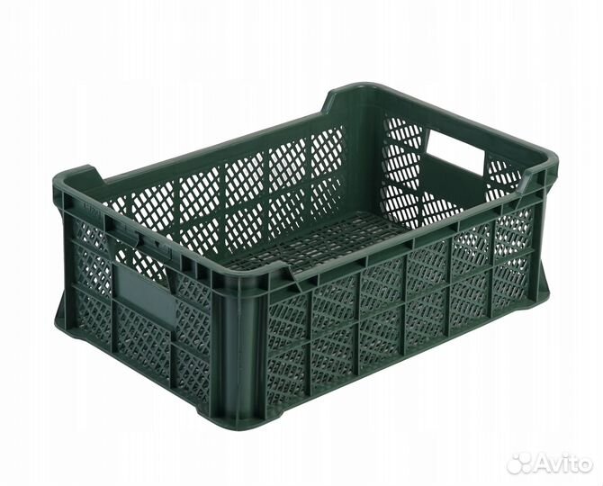 Ящики пластиковые. Дл. 40 см, шир. 30 см, выс. 12