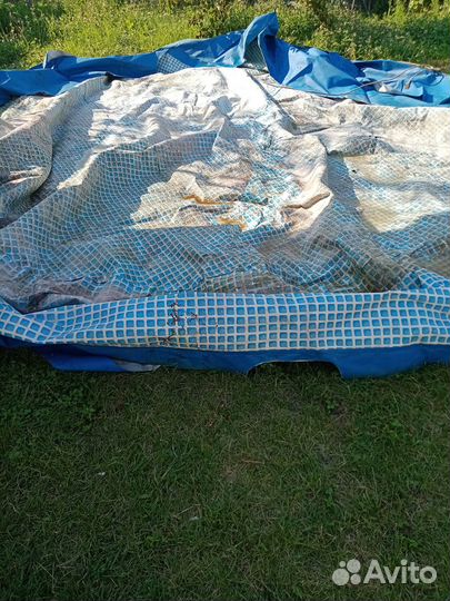 Каркасный бассейн intex бу