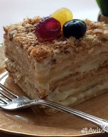 Торт Наполеон/Медовик/Рубленый