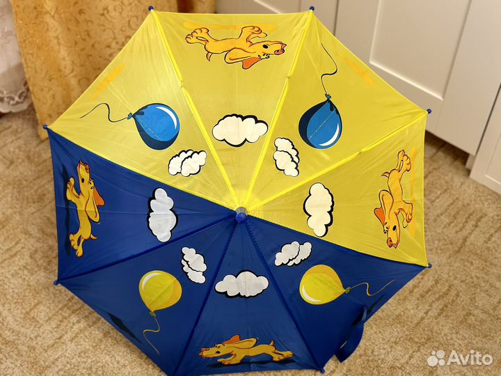 Зонтик трость детский складной на 8 спицах