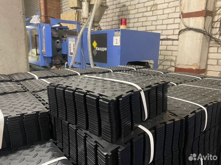 Модульный пол для склада