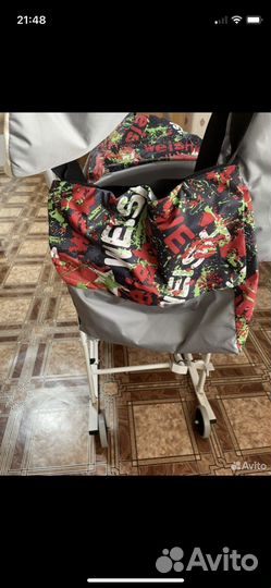 Коляска санки