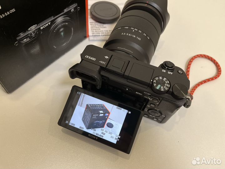 Sony alpha a6400 + sel18135 kit