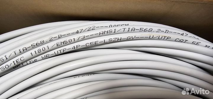 Кабель витая пара WRline Lszh utp5e