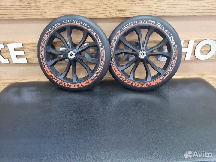 Набор колес tech team Abec-7 для самокатов 230мм