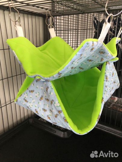 Гамак для грызунов ручной работы