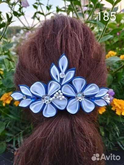 Заколка для волос Школьный бант