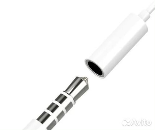 Адаптер аудио переходник для iPhone на наушники