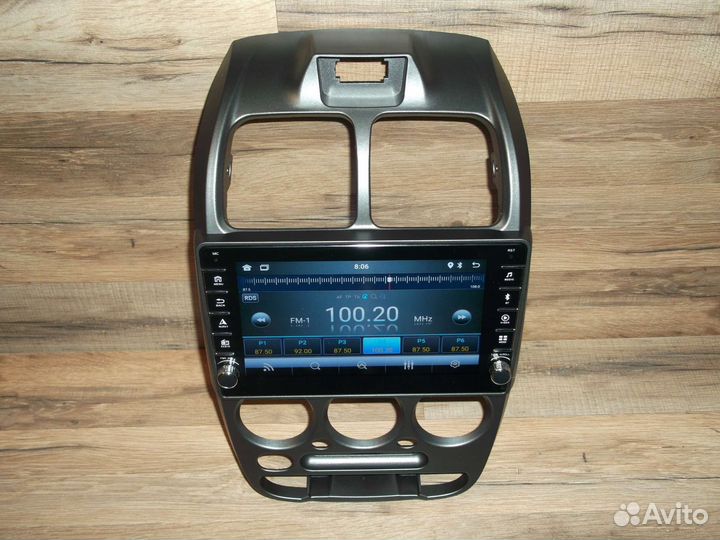 Магнитола Hyundai Accent Android с крутилками