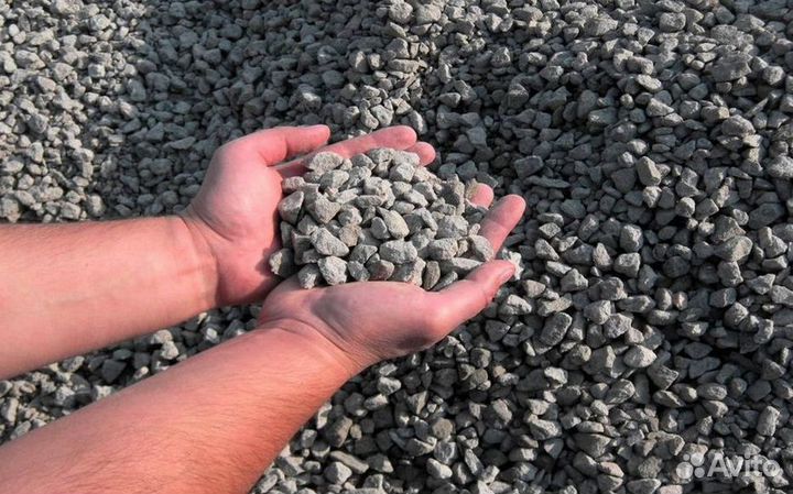 Щебень гравийный в наличии