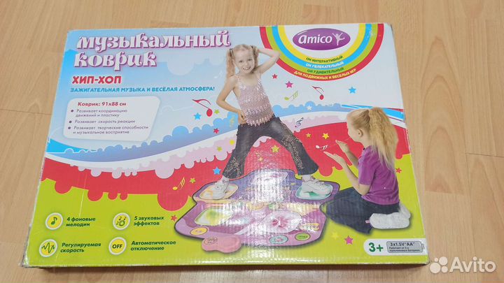 Музыкальный коврик Хип-хоп Amico