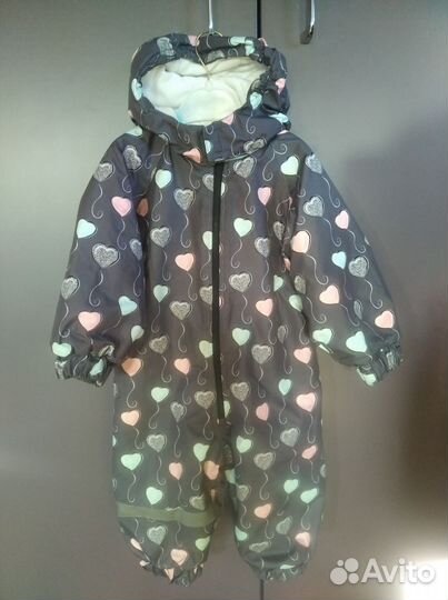 Демисезонный комбинезон рост 80