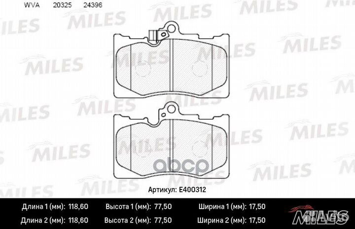 Колодки тормозные передние lexus GS 300/450h/46