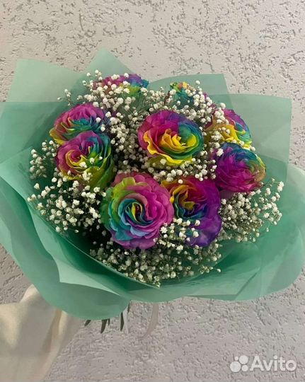 Живые цветы букеты