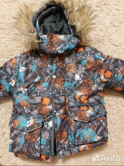 Зимний комбинезон раздельный 92