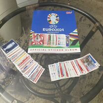 Наклейки topps euro 2024