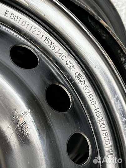 Диски r 15 на Kia Rio